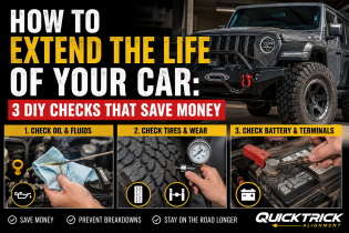 DIY vehicle maintenance checks for oil, tires, battery terminals, and tire wear